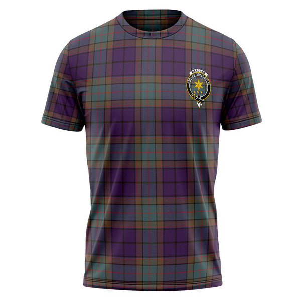 Wardlaw Weathered Clan Badge Tartan T-Shirt