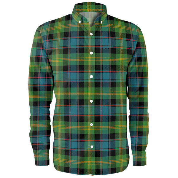 Watson (Wate Watt) Ancient Clan Badge Tartan Long Sleeve Shirt