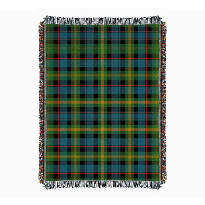 Watson (Wate Watt) Ancient Clan Badge Tartan Woven Blanket