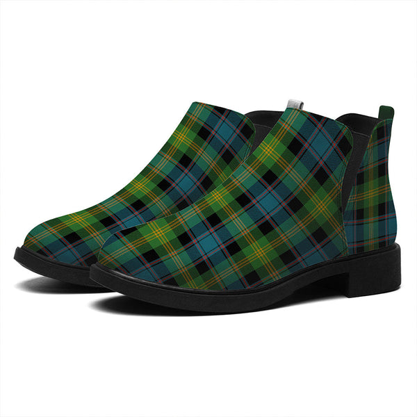 Watson (Wate Watt) Ancient Tartan Flat Ankle Boots