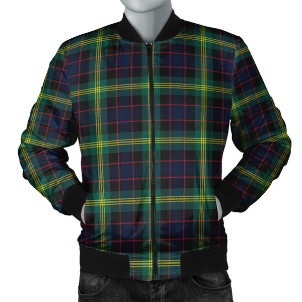 Watson (Wate Watt) Modern Clan Badge Tartan Bomber Jacket