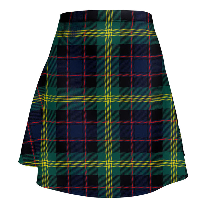 Watson (Wate Watt) Modern Clan Badge Tartan Flared Skirt