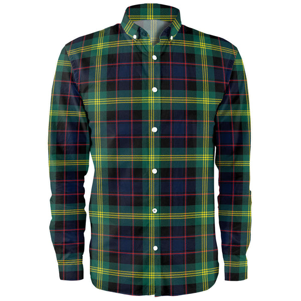 Watson (Wate Watt) Modern Clan Badge Tartan Long Sleeve Shirt