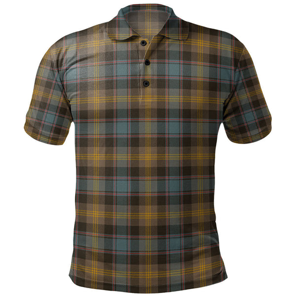 Watson (Wate Watt) Weathered Clan Badge Tartan Polo Shirt