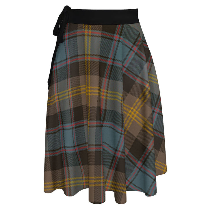 Watson (Wate Watt) Weathered Tartan Wrap Skirt