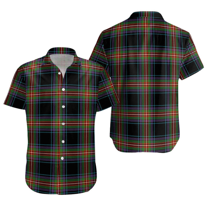 Watt (Wate) Ancient Clan Badge Tartan Short Sleeve Shirt
