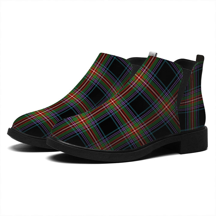Watt (Wate) Ancient Tartan Flat Ankle Boots