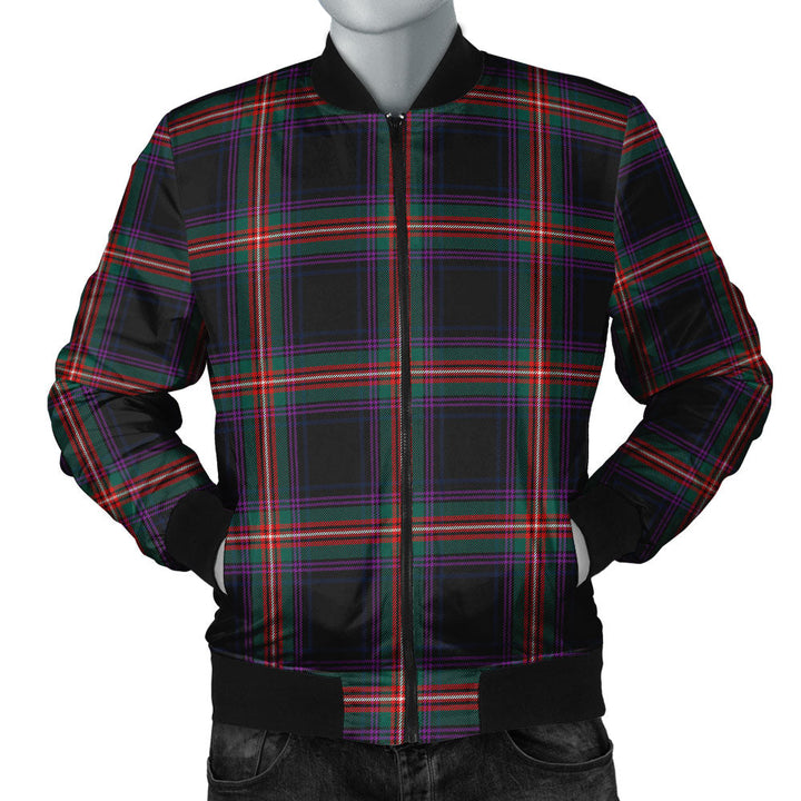 Watt (Wate) Modern Clan Badge Tartan Bomber Jacket