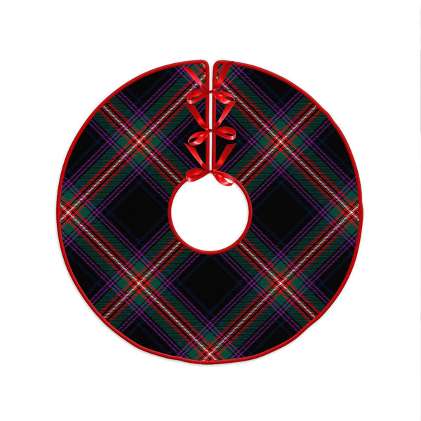 Watt (Wate) Modern Clan Badge Tartan Christmas Tree Skirt