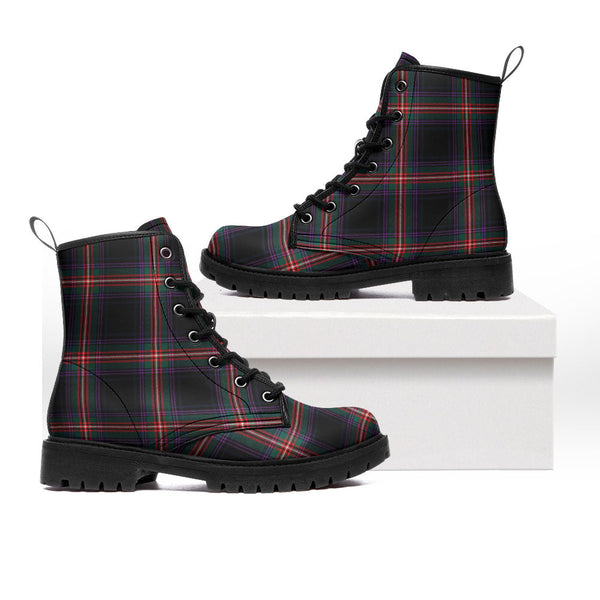 Watt (Wate) Modern Clan Badge Tartan Leather Boots