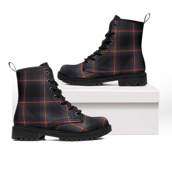 Watt (Wate) Modern Clan Badge Tartan Leather Boots