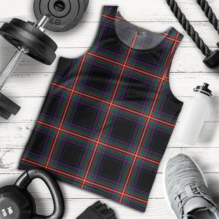 Watt (Wate) Modern Clan Badge Tartan Men Tank Top