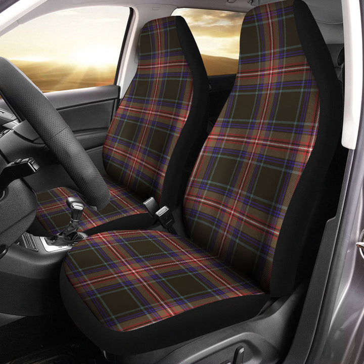 Watt (Wate) Weathered Clan Badge Tartan Car Seat Covers