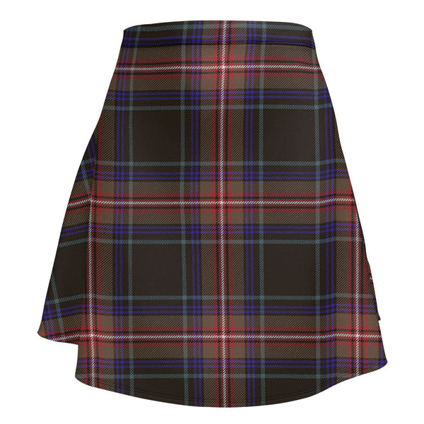Watt (Wate) Weathered Clan Badge Tartan Flared Skirt