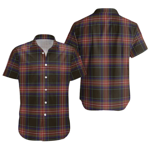 Watt (Wate) Weathered Clan Badge Tartan Short Sleeve Shirt