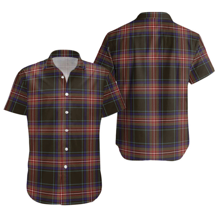 Watt (Wate) Weathered Clan Badge Tartan Short Sleeve Shirt