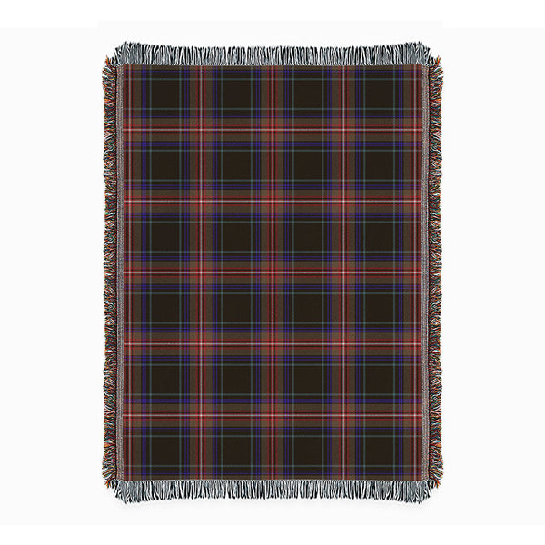 Watt (Wate) Weathered Clan Badge Tartan Woven Blanket