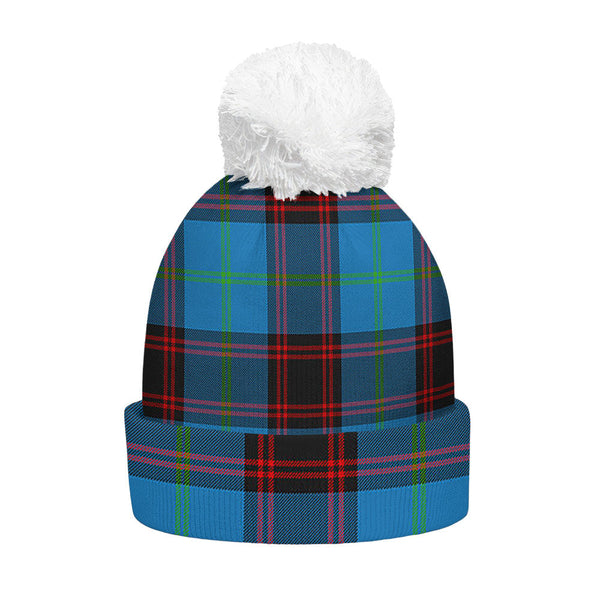 Wedderburn Clan Badge Tartan Bobble Beanie Hat