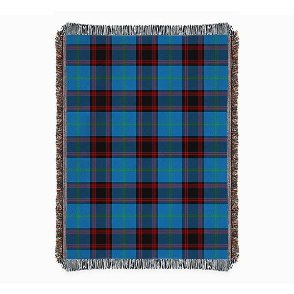 Wedderburn Clan Badge Tartan Woven Blanket