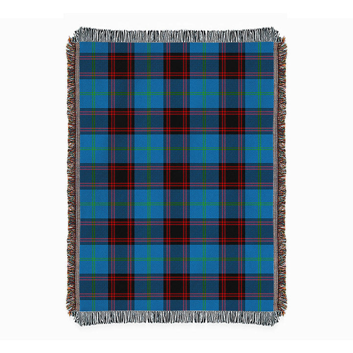 Wedderburn Clan Badge Tartan Woven Blanket