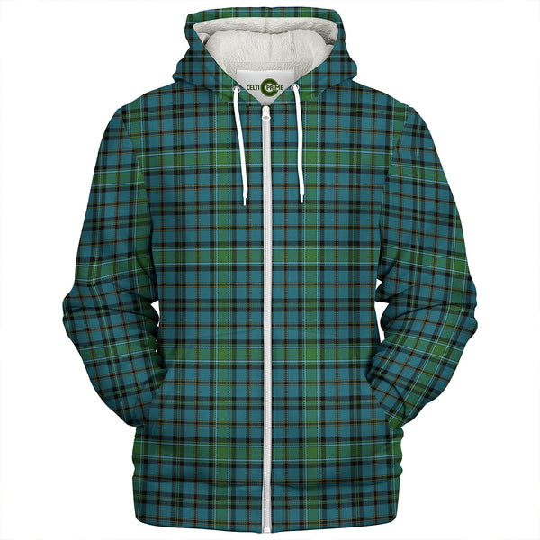 Weir Ancient Clan Badge Tartan Sherpa Hoodie