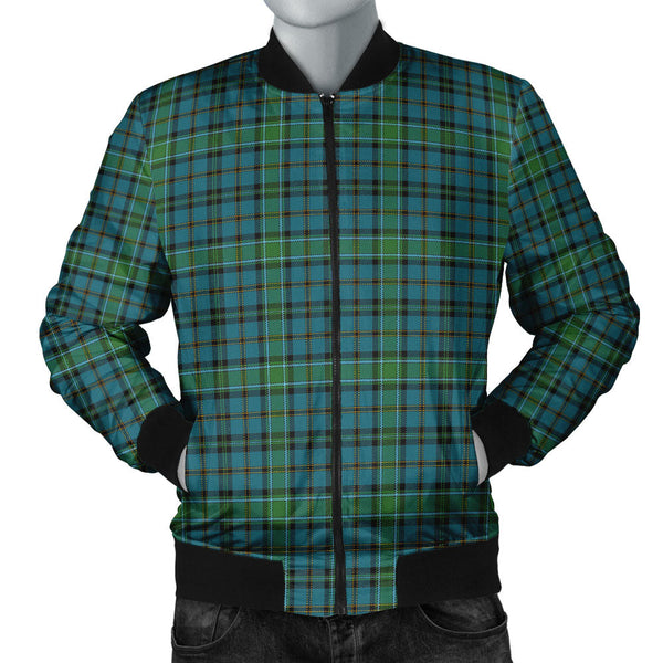 Weir Ancient Clan Badge Tartan Bomber Jacket