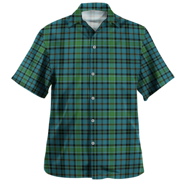 Weir Ancient Clan Badge Tartan Hawaiian Shirt