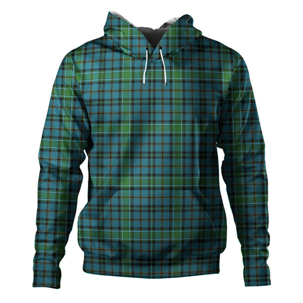 Weir Ancient Clan Badge Tartan Hoodie