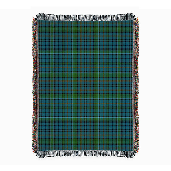 Weir Ancient Clan Badge Tartan Woven Blanket