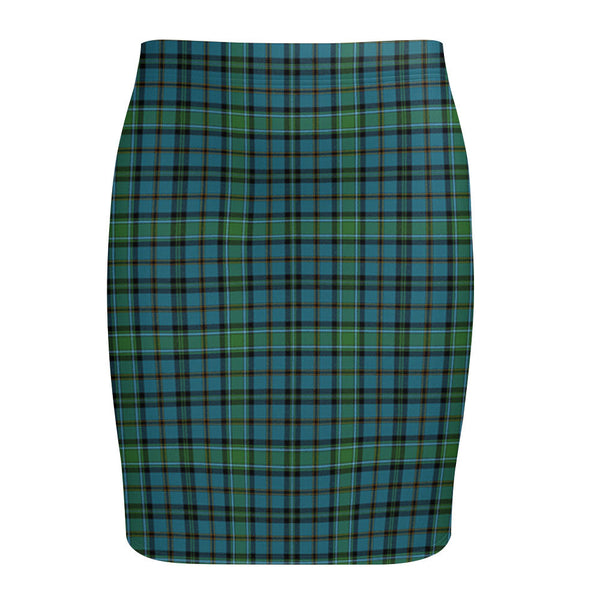 Weir Ancient Tartan Fitted Skirt