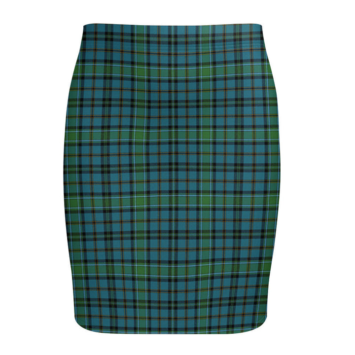 Weir Ancient Tartan Fitted Skirt
