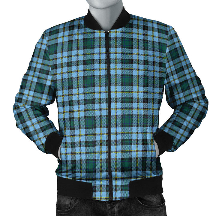 Weir Modern Clan Badge Tartan Bomber Jacket