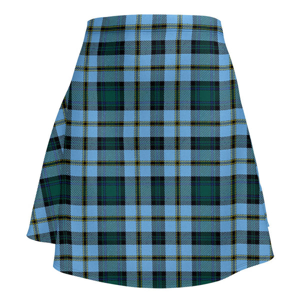Weir Modern Clan Badge Tartan Flared Skirt