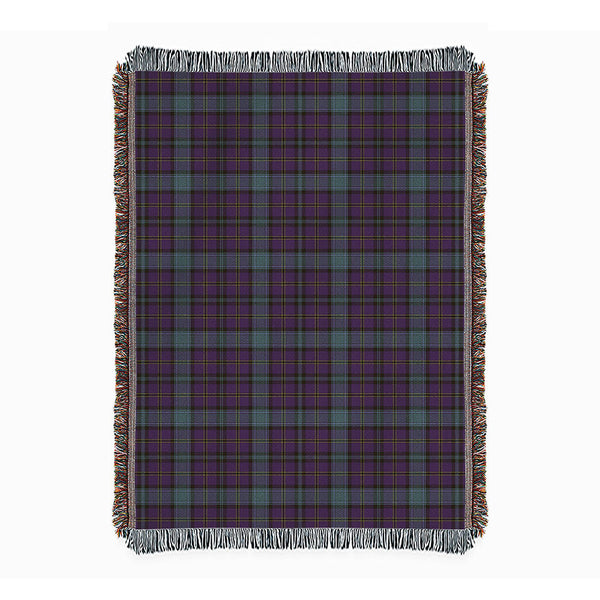 Weir Weathered Clan Badge Tartan Woven Blanket