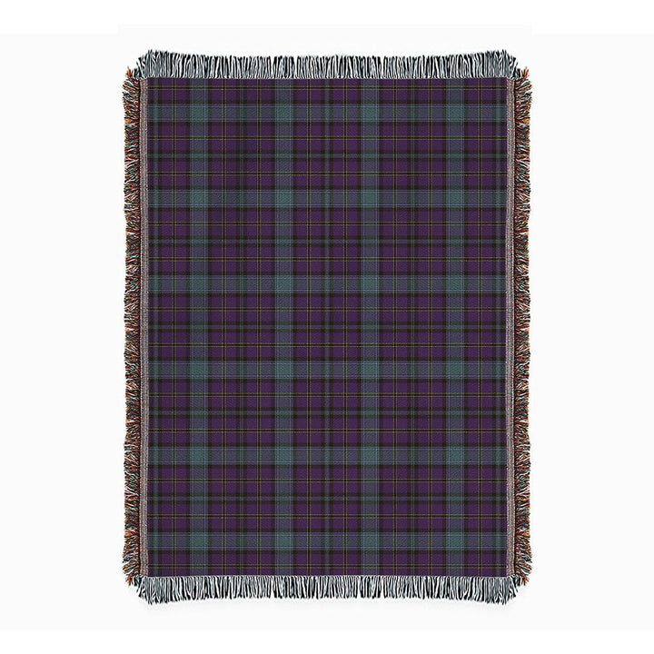 Weir Weathered Clan Badge Tartan Woven Blanket