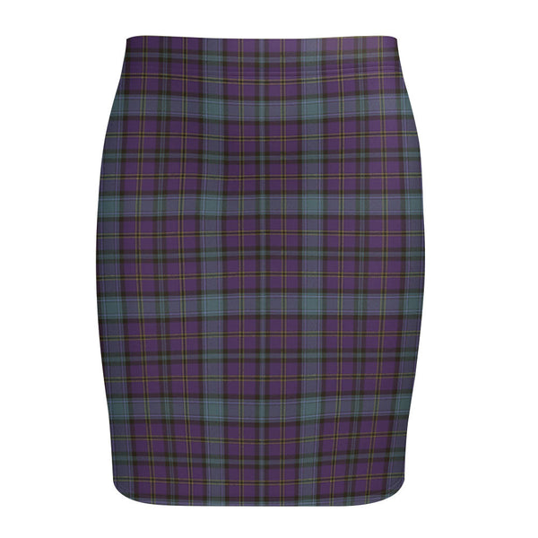 Weir Weathered Tartan Fitted Skirt