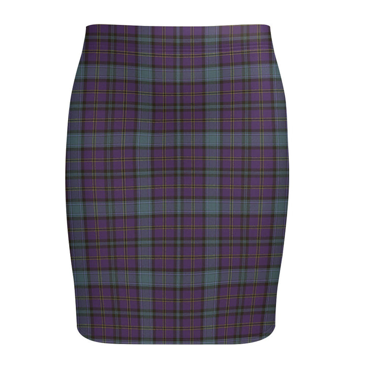 Weir Weathered Tartan Fitted Skirt