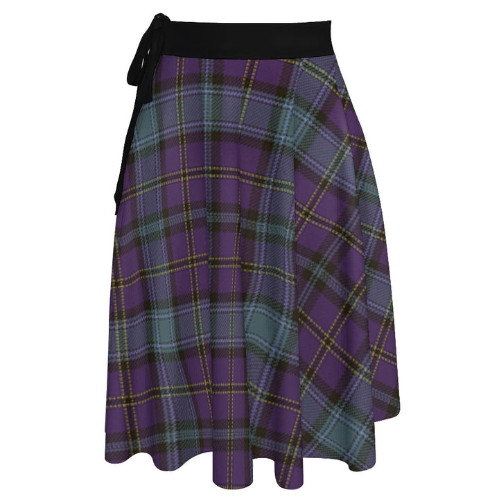 Weir Weathered Tartan Wrap Skirt
