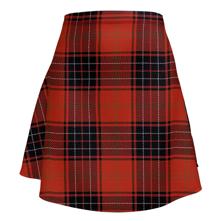 Wemyss Ancient Clan Badge Tartan Flared Skirt
