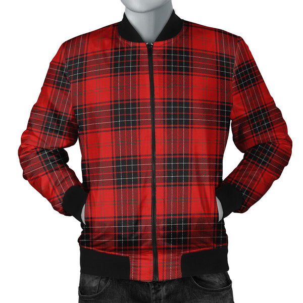 Wemyss Modern Clan Badge Tartan Bomber Jacket