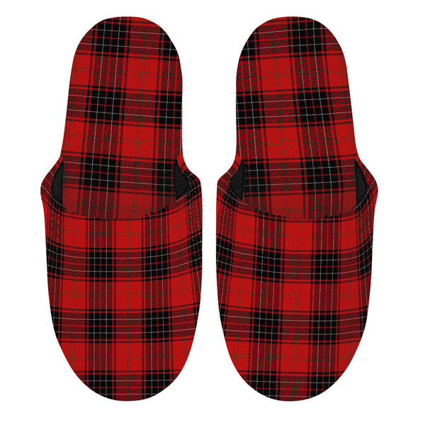Wemyss Modern Clan Badge Tartan Mop Slippers