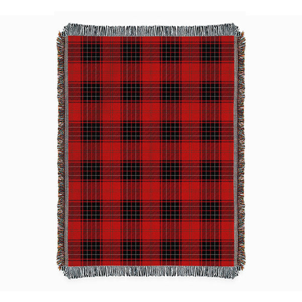 Wemyss Modern Clan Badge Tartan Woven Blanket