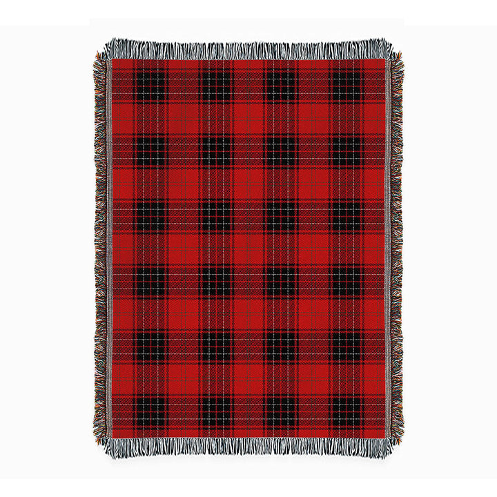 Wemyss Modern Clan Badge Tartan Woven Blanket
