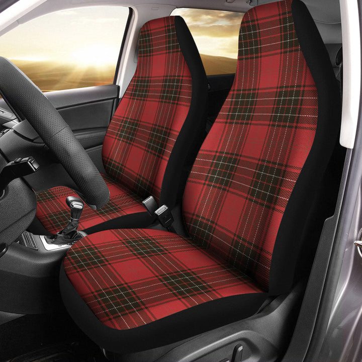 Wemyss Weathered Clan Badge Tartan Car Seat Covers