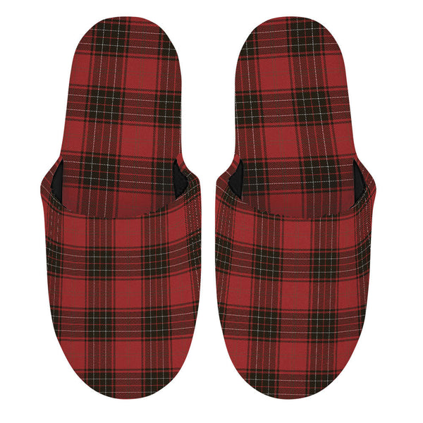 Wemyss Weathered Clan Badge Tartan Mop Slippers