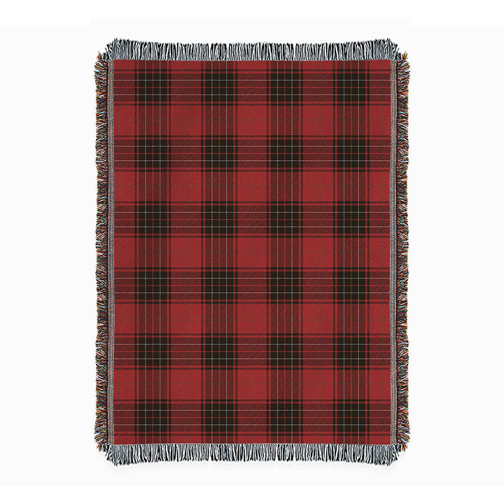Wemyss Weathered Clan Badge Tartan Woven Blanket