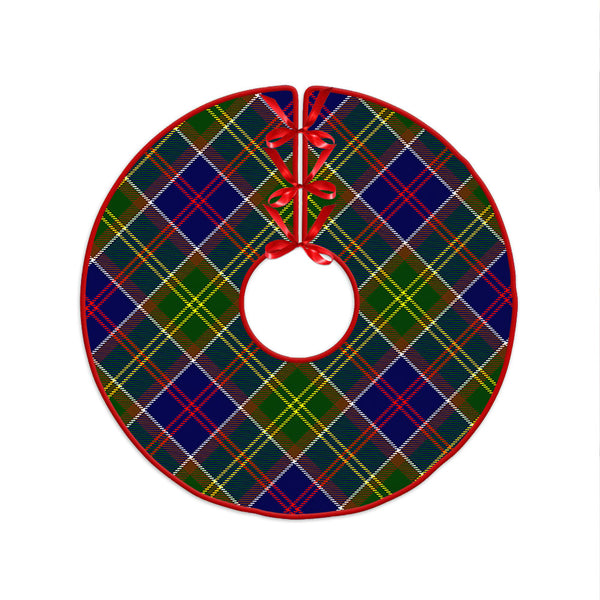 Whitefoord Modern Clan Badge Tartan Christmas Tree Skirt