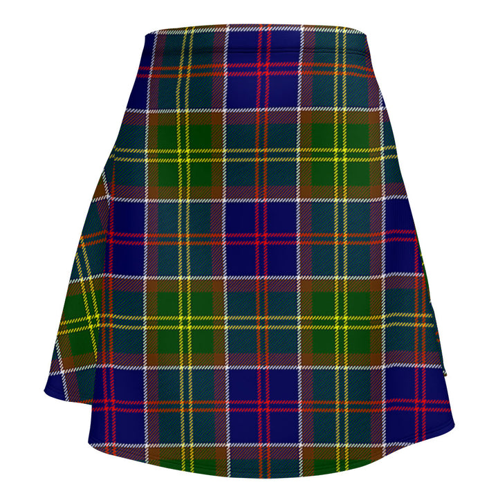 Whitefoord Modern Clan Badge Tartan Flared Skirt