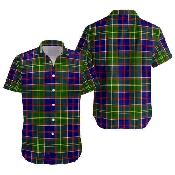 Whitefoord Modern Clan Badge Tartan Short Sleeve Shirt