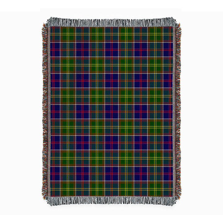 Whitefoord Modern Clan Badge Tartan Woven Blanket